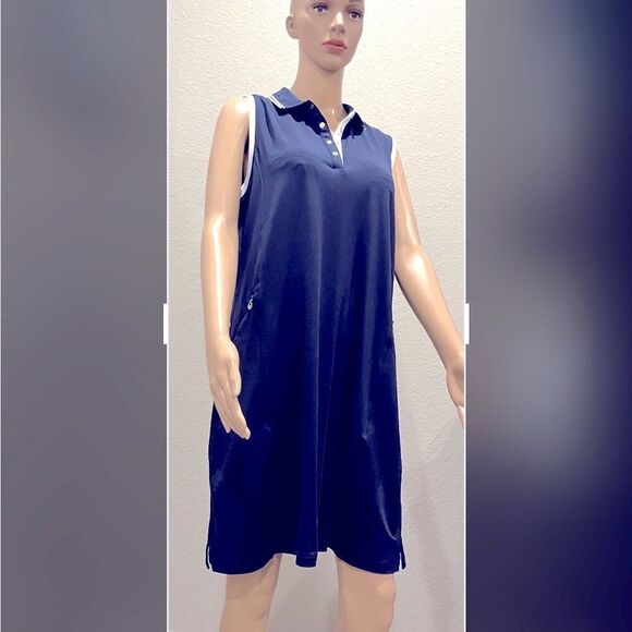 Nwt Callaway UPF 50 sun protection fabric dress w/ pockets. - Picture 1 of 7